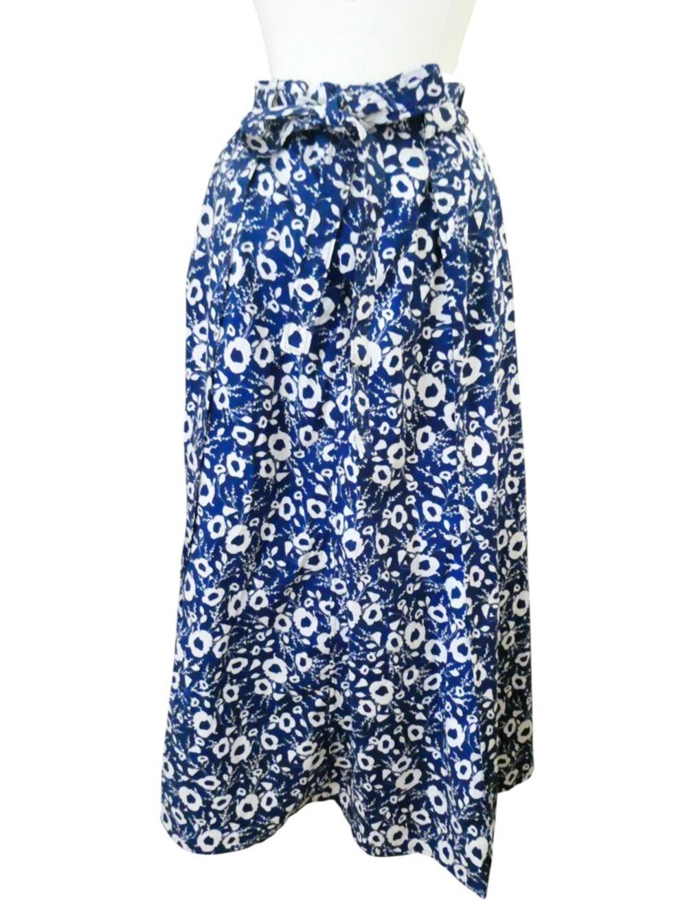 NICHOLAS floral print cotton maxi skirt sz XS A-Line